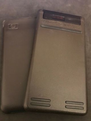 Vintage HP 32 S II Scientific Calculator Hewlett Packard Soft Case Flawless 4