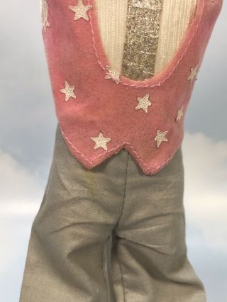 KEN boy Doll Clothing: 1985 DREAM GLOW gray star Suit & Shoes fashion 2450 4