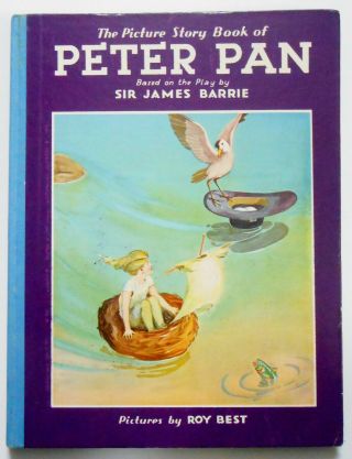 The Picture Story Book Of Peter Pan Color Illustrated