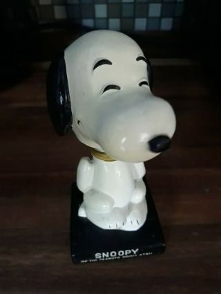 Vintage Snoopy Bobblehead Nodder Peanuts Collectible Lego United Feature