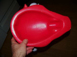 Vintage YORK RED BULLS MLS Soccer Club Mascot Foam Head Cap Hat Helmet Mask 7