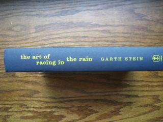 Garth Stein/The Art Of Racing In The Rain/Signed First Edition 2