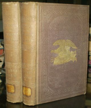 1860s,  The History Of The Southern Rebellion,  Victor,  2 Vol,  American Civil War