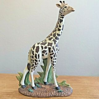 Porcelain Giraffe By Andrea Sadek Vintage 1986 Made In Japan No 7664 Hand Paint