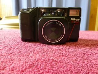 Nikon Teletouch 35mm Point And Shoot Camera