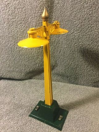 Vintage American Flyer Pre War Double Arm Lamp Post 2