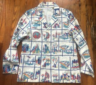 Levis Vintage Clothing 1939 Golden Gate World’s Fair Expo Jacket Blazer Shirt