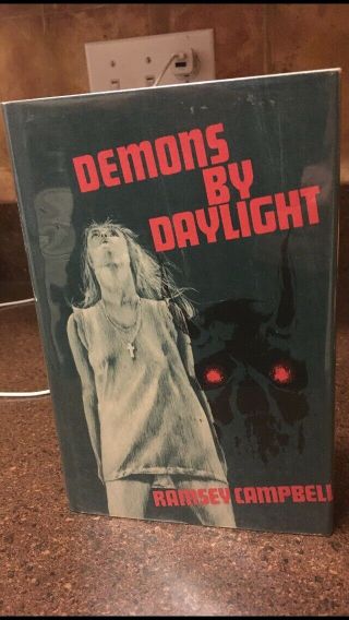 Demons By Daylight Ramsey Campbell Arkham House Fine Hc 1st Ed 1973 Signed Bp
