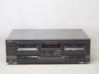 Vintage Technics Rs - Tr232 Dual Cassette Deck Player Great