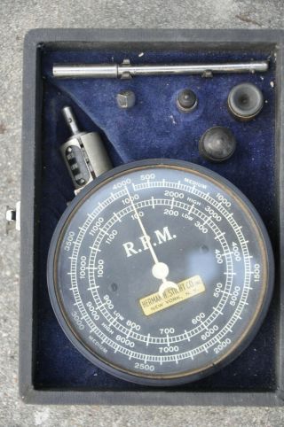 Vintage Model " J " Hand Tachometer