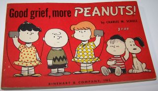 Vintage 1956 Peanuts : Good Grief,  More Peanuts By Charles M Schulz