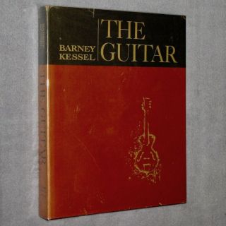 The Guitar By Barney Kessel 1975 Large Instructional Book Dj Jazz Improvisation
