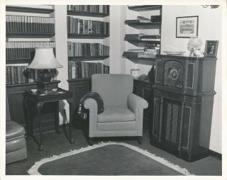 Hedy Lamarr Hollywood Home Interior Candid Vintage Clarence Bull Mgm Dbw Photo