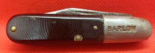 Vintage Kutmaster Utica Ny Usa Folding Barlow Jack Pocket Knife Hunting Knives
