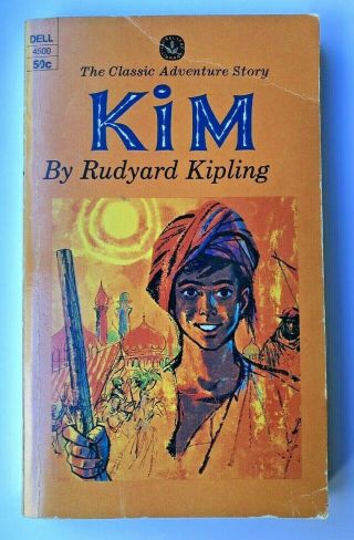 Kim Rudyard Kipling Dell Books First Edition (paperback,  1959)