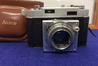 Vintage Agfa Ansco Karomat Rangefinder 35mm Film Camera Bundle Germany