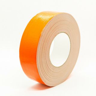 1 Rolls Fluorescent Orange 2 " X 60yds Industrial Duct Tape Made In Usa