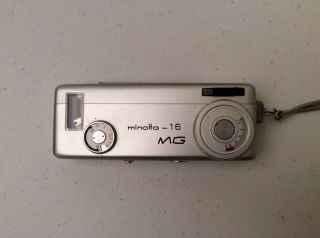 Minolta MG 16 Subminiature Camera With Flash,  Accessories,  Paperwork And Box 2