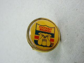 Vintage Footscray Bulldogs Football Club Gold Plated Cuff Links 5