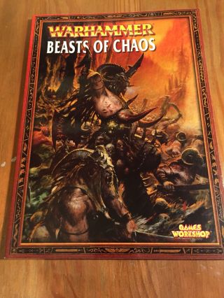 Warhammer Paperback ‘beasts Of Chaos’ Games Workshop