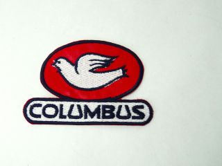 Columbus Patch Vintage Bicycle Tubing Frame Builder Collector 4 Colnago Masi Nos