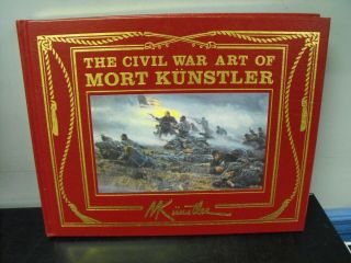 The Civil War Art Of Mort Kunstler Leather Bound Signed Edition