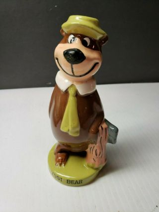 Vintage 1960s Hanna Barbera Yogi Bear Figurine