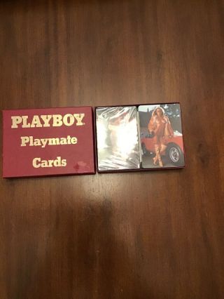 Vintage Playboy Playmate Playing Cards Double Deck Comp Nude Pinups & Femlin