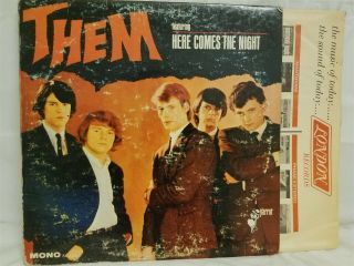 Them - Here Comes The Night - Vintage Vinyl Lp