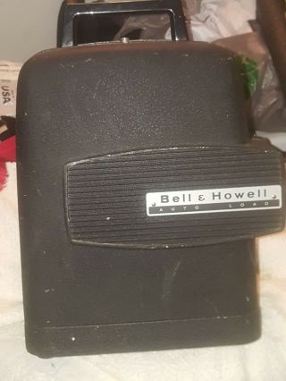 Vintage Bell & Howell Autoload 8mm Movie Projector Model 256 Ab