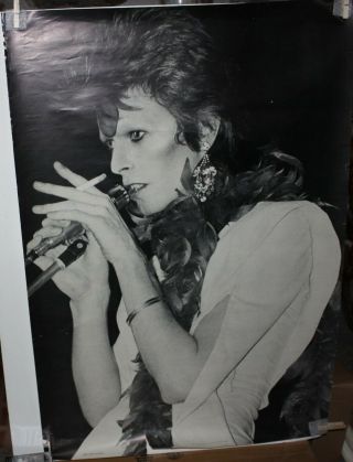 David Bowie Vintage 1972 Us Retail Poster 27 " X 40 " Vg -