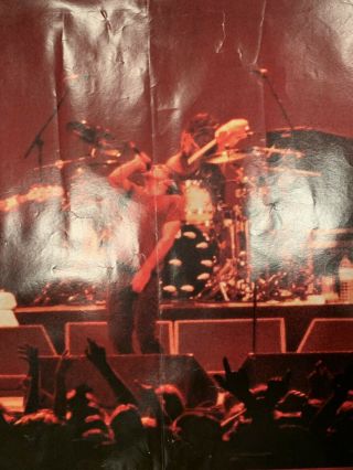 Vintage 1993 Pearl Jam Live Poster Ten LARGE 60x23 4