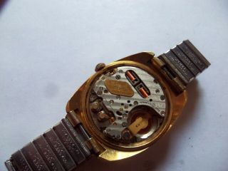 Vintage Eterna Sonic Electronic Men ' s Wrist Watch 2