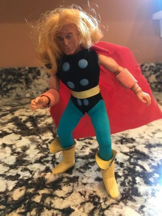 Vintage Thor Mego Worlds Greatest Hero Wgsh 1975 Avengers Marvel
