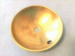 Brass 2 1/2 " Reflector For Miners Carbide Lamp,  Vintage Mining Light Parts