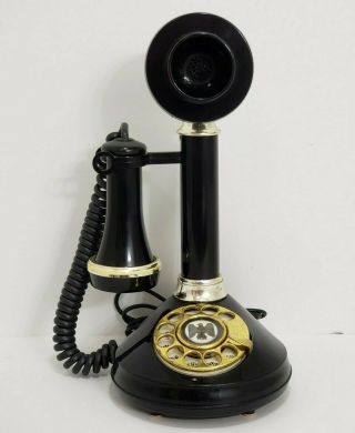 Roaring 20s United States Telephone Company Vintage Candlestick Phone 1974