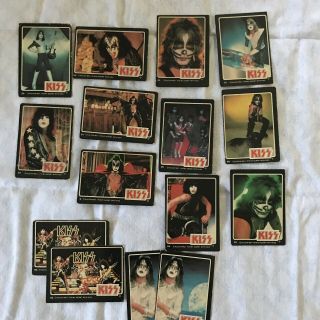 Kiss Donruss Rock Star Series Cards 1979 Aucoin Vintage Lp