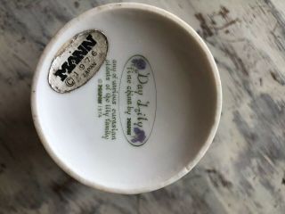 Vintage Seymour Mann Day Lily Soap Dish Cup Set 1976 Fine China Japan 401 6