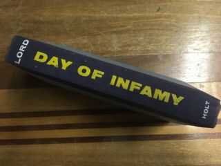 Day Of Infamy 1957 Pearl Harbor Dec.  7,  1941 Walter Lord World War Two Navy WWII 4