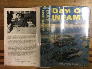 Day Of Infamy 1957 Pearl Harbor Dec.  7,  1941 Walter Lord World War Two Navy WWII 5