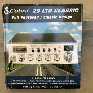 Cobra 29 Ltd Classic 40 Channel Cb Radio Vintage Cb Radio Nos