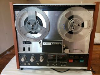 Teac A - 2300s Reel To Reel Powers On