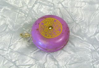 Goody Yo Yo Vintage Purple With Rhinestone Center Filipino Twirler