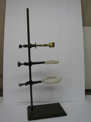 Vintage Lab Laboratory Support Stand W Adjustable Shoulder M