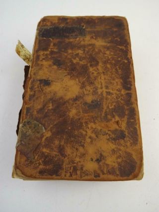 Vintage The Holy Bible.  Stereotyped By D.  & G.  Bruce.  Philadelphia 1830