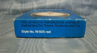 Vintage Sears Swiss Stopwatch Switzerland 2