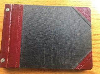 Vintage Deluxe Loose Leaf Systems Style C B Columnar Binder Cboo Accounting