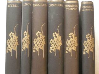 The Bradenham Edition Of Novels Of Benjamin Disraeli 12 Volume Set 1926 - 7 12s