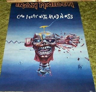 Iron Maiden Vintage Madness Poster In