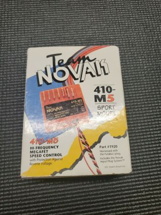 Vintage Novak 410 - M5 Speed Control